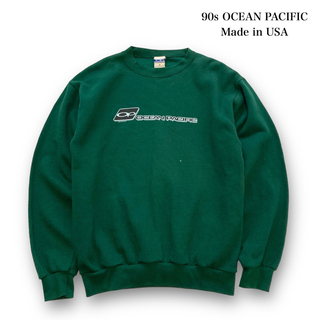 オーシャンパシフィック(OCEAN PACIFIC)の【OCEAN PACIFIC】90s オーシャンパシフィック USA製スウェット(スウェット)