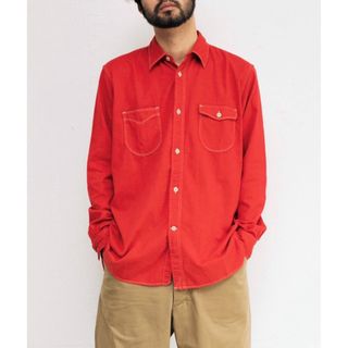 MAATEE&SONS 23AW MAD WORK SHIRTS RED 美品(シャツ)