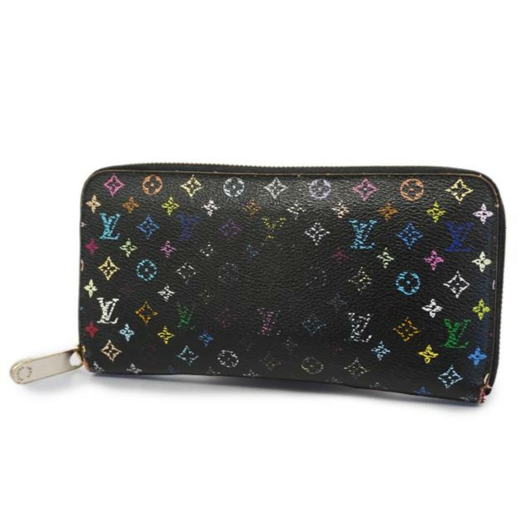 LOUIS VUITTON(ルイヴィトン)の【4hb1365】ルイヴィトン 長財布/モノグラム・マルチカラー/ジッピーウォレット/M60243/ノワール/グルナード【中古】レディース レディースのファッション小物(財布)の商品写真