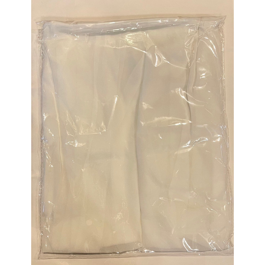 ロングカーディガン　シフォン　UVカット　フリーサイズ　ホワイト レディースのトップス(カーディガン)の商品写真