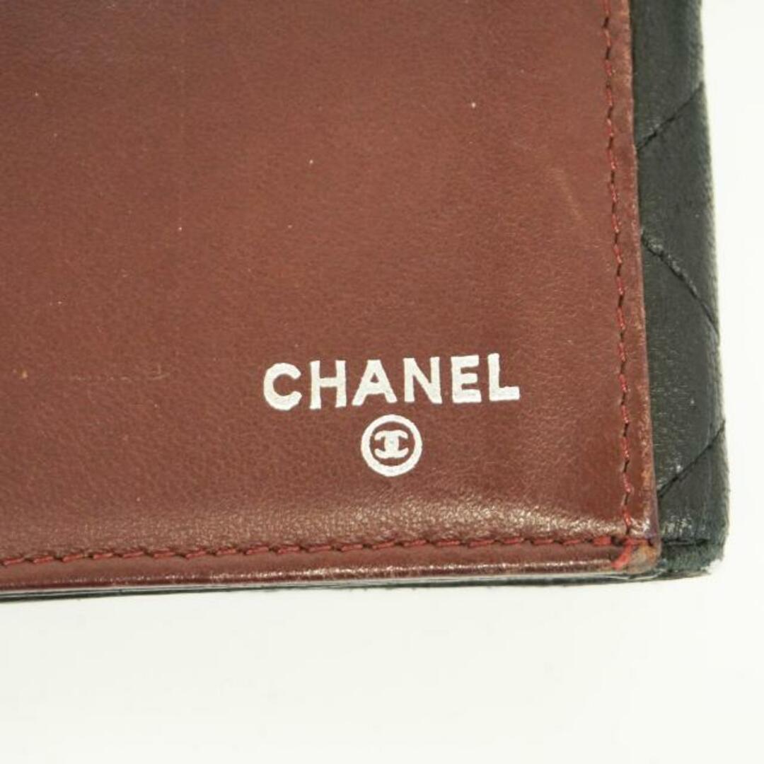 CHANEL(シャネル)の★SALE 【4hb1402】シャネル 長財布/マトラッセ/ラムスキン/ブラック/シルバー金具 【中古】 レディース レディースのファッション小物(財布)の商品写真