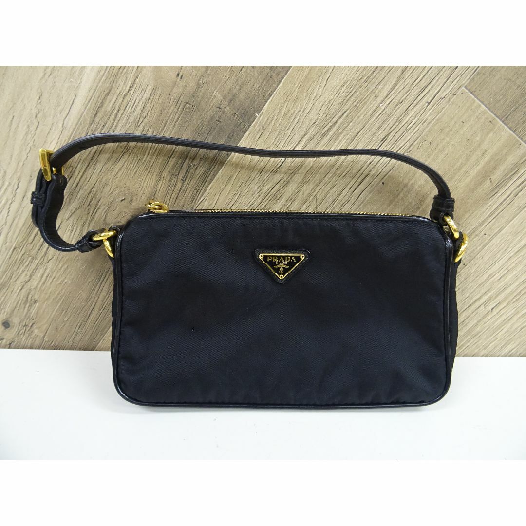 PRADA - M博二157 / PRADA プラダ ハンドバッグ ナイロン レザー