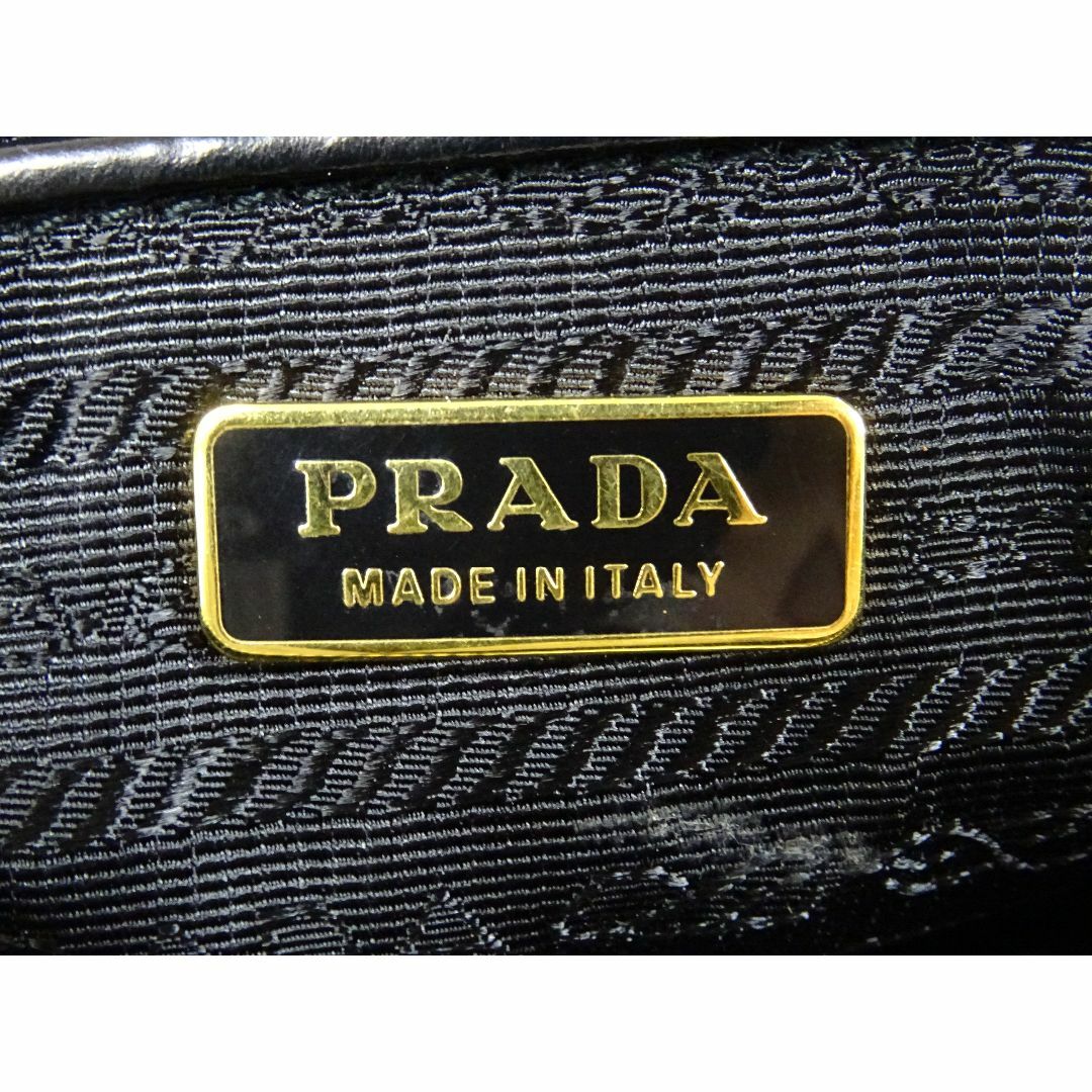 PRADA(プラダ)のM博二157 / PRADA プラダ ハンドバッグ ナイロン レザー レディースのバッグ(ハンドバッグ)の商品写真