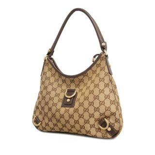 グッチ(Gucci)の★SALE 【4hb1243】グッチ ハンドバッグ/GGキャンバス/アビー/130738/キャンバス/ブラウン/ゴールド金具 【中古】 レディース(ハンドバッグ)