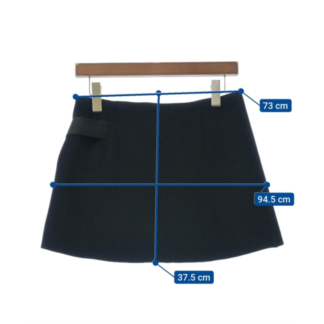 CHANEL(シャネル)のCHANEL シャネル ミニスカート 36(XS位) 紺 【古着】【中古】 レディースのスカート(ミニスカート)の商品写真