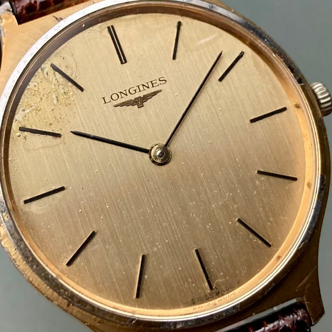 LONGINES(ロンジン)の【動作品】ロンジン LONGINES アンティーク 腕時計 手巻き メンズ メンズの時計(腕時計(アナログ))の商品写真