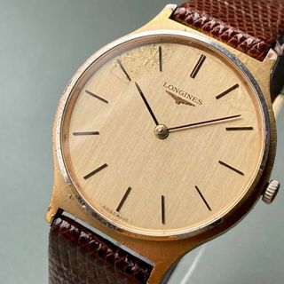 ロンジン(LONGINES)の【動作品】ロンジン LONGINES アンティーク 腕時計 手巻き メンズ(腕時計(アナログ))