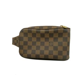 ルイヴィトン(LOUIS VUITTON)の【4hb1286】ルイヴィトン ボディバッグ/ダミエ/ジェロニモス/N51994/エベヌ【中古】メンズ/レディース/ユニセックス(ボディーバッグ)