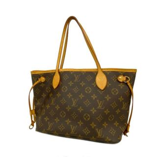 ルイヴィトン(LOUIS VUITTON)の【4hb1299】ルイヴィトン トートバッグ/モノグラム/ネヴァーフルPM/M40155/ブラウン【中古】レディース(トートバッグ)