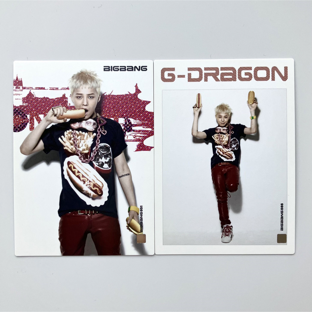 BIGBANG(ビッグバン)の【 51・86 ジヨン 】BIGBANG コレクションカード エンタメ/ホビーのタレントグッズ(アイドルグッズ)の商品写真
