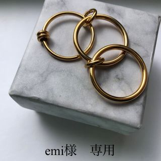 stainless triple ring(リング(指輪))