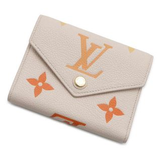 ルイヴィトン(LOUIS VUITTON)のルイヴィトン 三つ折り財布 モノグラム・アンプラント ポルトフォイユ・ヴィクトリーヌ M82202 財布(財布)