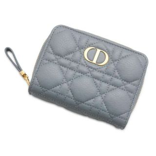 Dior - クリスチャン・ディオール 二つ折り財布 カロ Caro レザー S5032UWHC_M81B 財布 コンパクトウォレット