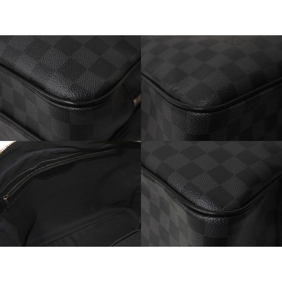 LOUIS VUITTON(ルイヴィトン)の極美品 LOUIS VUITTON ルイヴィトン イオ N45252 ショルダーバッグ ダミエグラフィットキャンバス シルバー金具 中古 62164 レディースのバッグ(ハンドバッグ)の商品写真