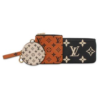 ルイヴィトン(LOUIS VUITTON)のルイヴィトン ポーチ モノグラム・アンプラント ポシェット・トリオ M69516 黒 LVクラフティ(ポーチ)