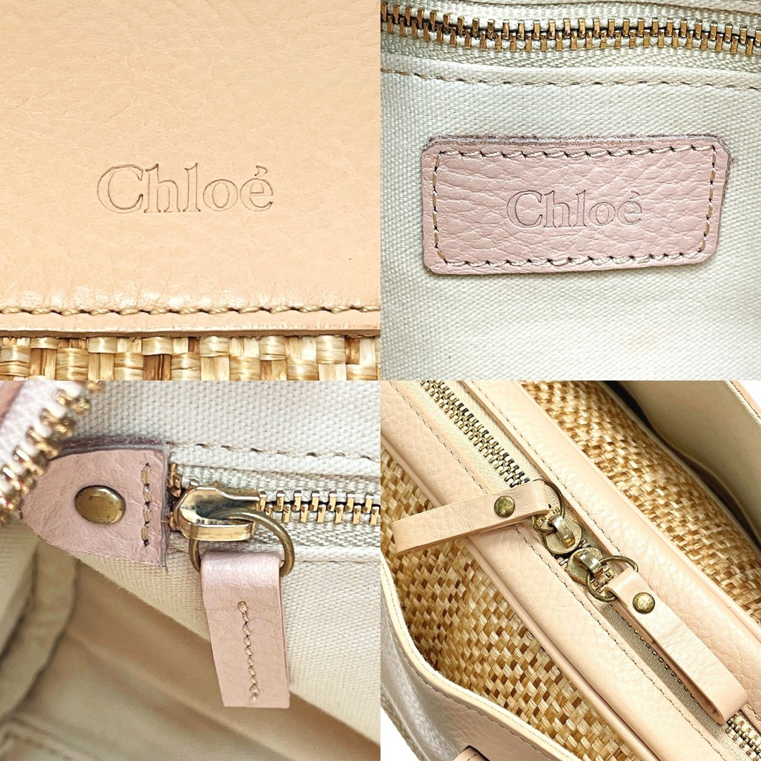 Chloe(クロエ)の☆☆Chloe クロエ ハンドバッグ ピンク レザー レディース ゴールド金具 レディースのバッグ(ハンドバッグ)の商品写真