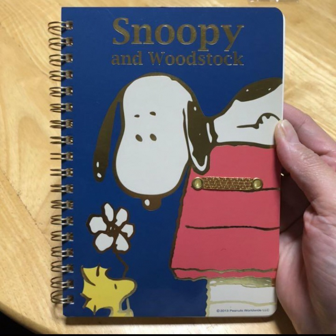 SNOOPY(スヌーピー)の新品　スヌーピー リングノート インテリア/住まい/日用品の文房具(ノート/メモ帳/ふせん)の商品写真