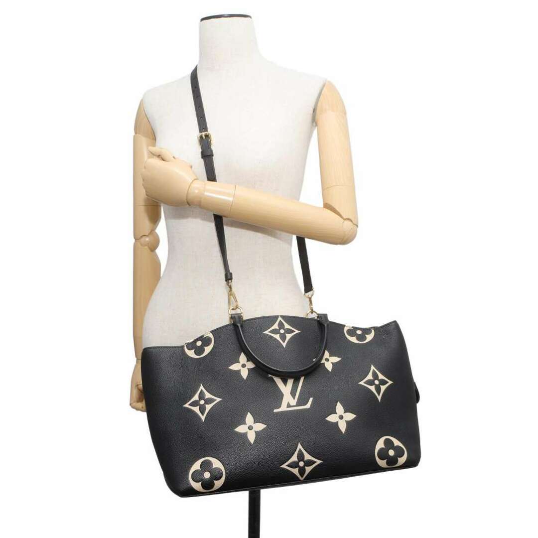 LOUIS VUITTON(ルイヴィトン)のルイヴィトン ハンドバッグ モノグラム・アンプラント グラン・パレMM M45842 2way 黒 レディースのバッグ(ハンドバッグ)の商品写真