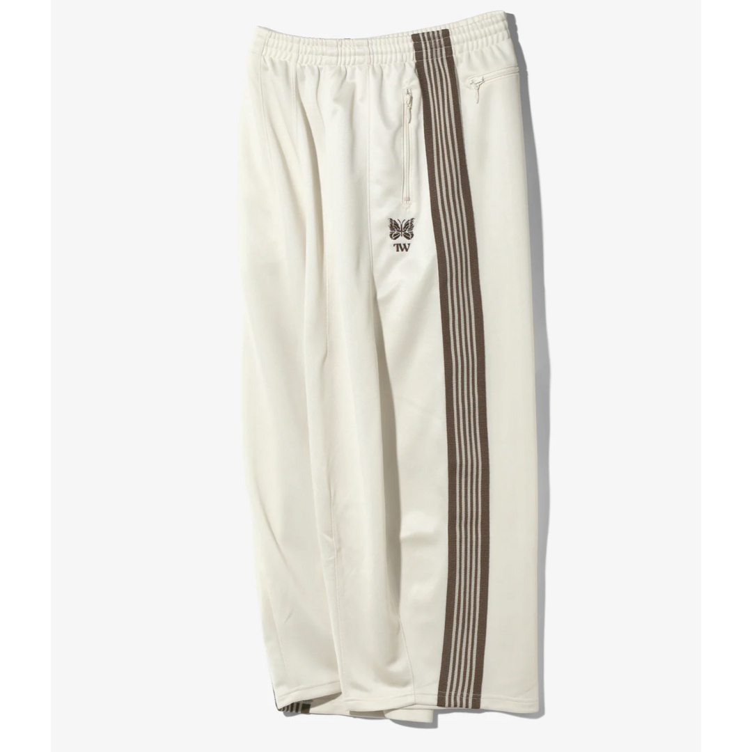 Needles - Needles 24ss TW H.D. TRACK PANT 亘つぐみ 白XSの Needles - Needles 24ss TW H.D. TRACK PANT 亘つぐみ 白XSの