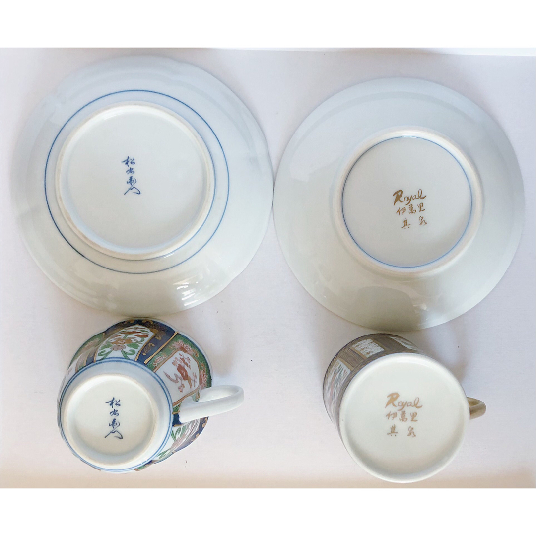 美品 日本製 高級 ブランド カップ ソーサー 6客 セット 金彩 の 美品 日本製 高級 ブランド カップ ソーサー 6客 セット 金彩 の