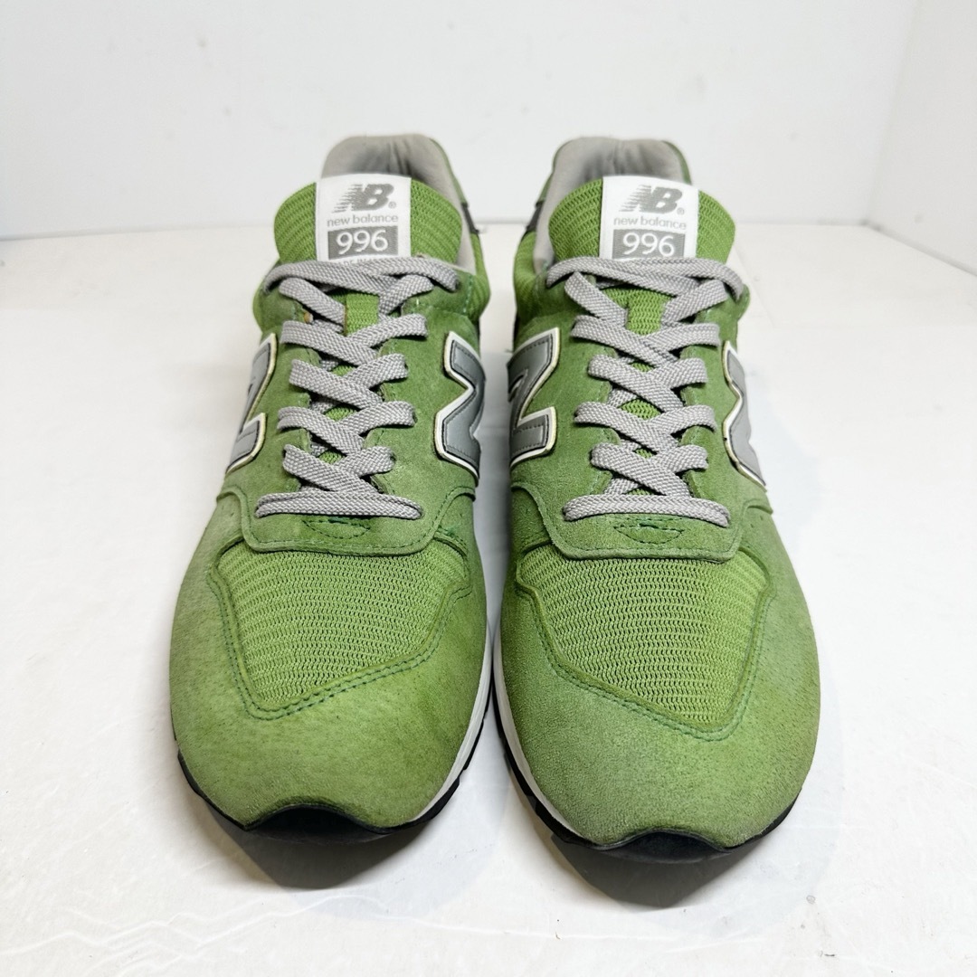 New Balance(ニューバランス)のUSA製★ニューバランス★M996GRN★ライトグリーン/黄緑×グレー★28cm メンズの靴/シューズ(スニーカー)の商品写真