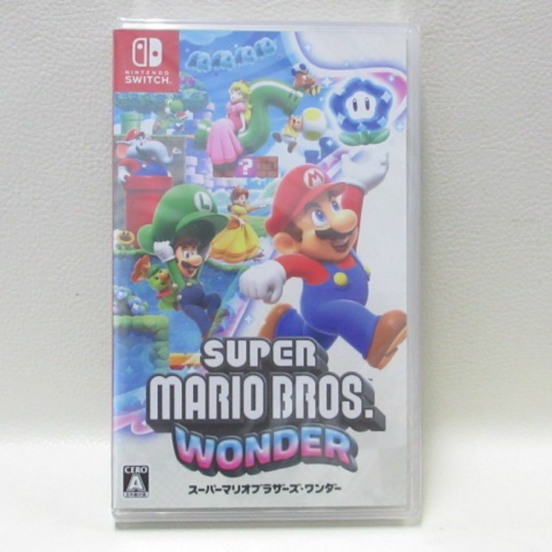 Nintendo Switch(ニンテンドースイッチ)の 未開封 スーパーマリオブラザーズ・ワンダー エンタメ/ホビーのゲームソフト/ゲーム機本体(家庭用ゲームソフト)の商品写真