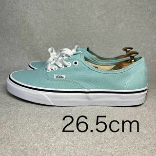 VANS - バンズ オーセンティック スニーカー 26.5cm カナルブルー キャンバス ♫