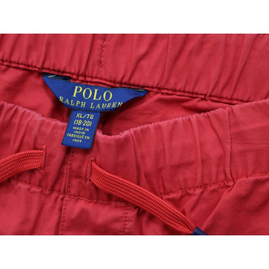 Ralph Lauren(ラルフローレン)の【春夏物 新入荷!】◇ラルフローレン/Ralph Lauren◇170cm ショートパンツ/ハーフパンツ/半ズボン/短パン 赤【中古】子供服 キッズ kids ジュニア 男の子 春夏 bottoms 504042 キッズ/ベビー/マタニティのキッズ服女の子用(90cm~)(パンツ/スパッツ)の商品写真