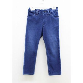 ミキハウス(mikihouse)の【春物 新入荷!】▼ミキハウス/mikihouse▼130cm  ロングパンツ/長ズボン インディゴ×ピンク 【中古】 子供 キッズ kids  女の子 bottoms 春秋冬 204042(パンツ/スパッツ)