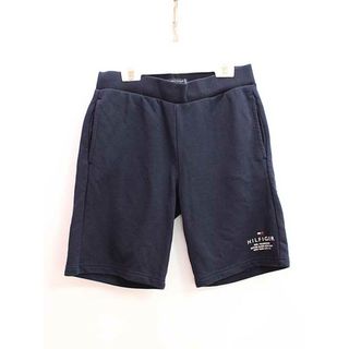 トミーヒルフィガー(TOMMY HILFIGER)の【春夏物 新入荷!】▼トミーヒルフィガー/TOMMY HILFIGER▼164cm  ショートパンツ/ハーフパンツ/半ズボン/短パン 濃紺×白 ’22年製【中古】 子供 キッズ kids ジュニア 男の子 bottoms 春夏 404042(パンツ/スパッツ)