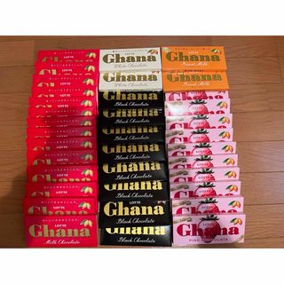 ロッテ　ガーナ　Ghana チョコ　チョコレート　いちご　ブラック　ホワイト　他(菓子/デザート)