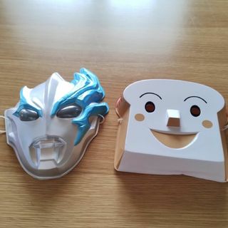 しょくぱんマン　ウルトラマンブレーザー　お面(キャラクターグッズ)