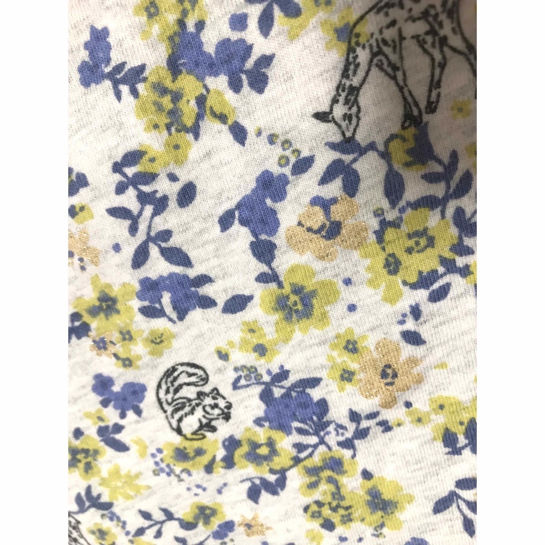 キッズ　長袖ワンピース　110cm キッズ/ベビー/マタニティのキッズ服女の子用(90cm~)(ワンピース)の商品写真