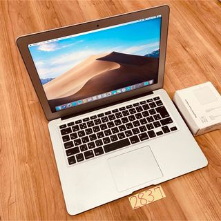 マック(Mac (Apple))のMacBook air 13インチ 2017 管理番号2837(ノートPC)