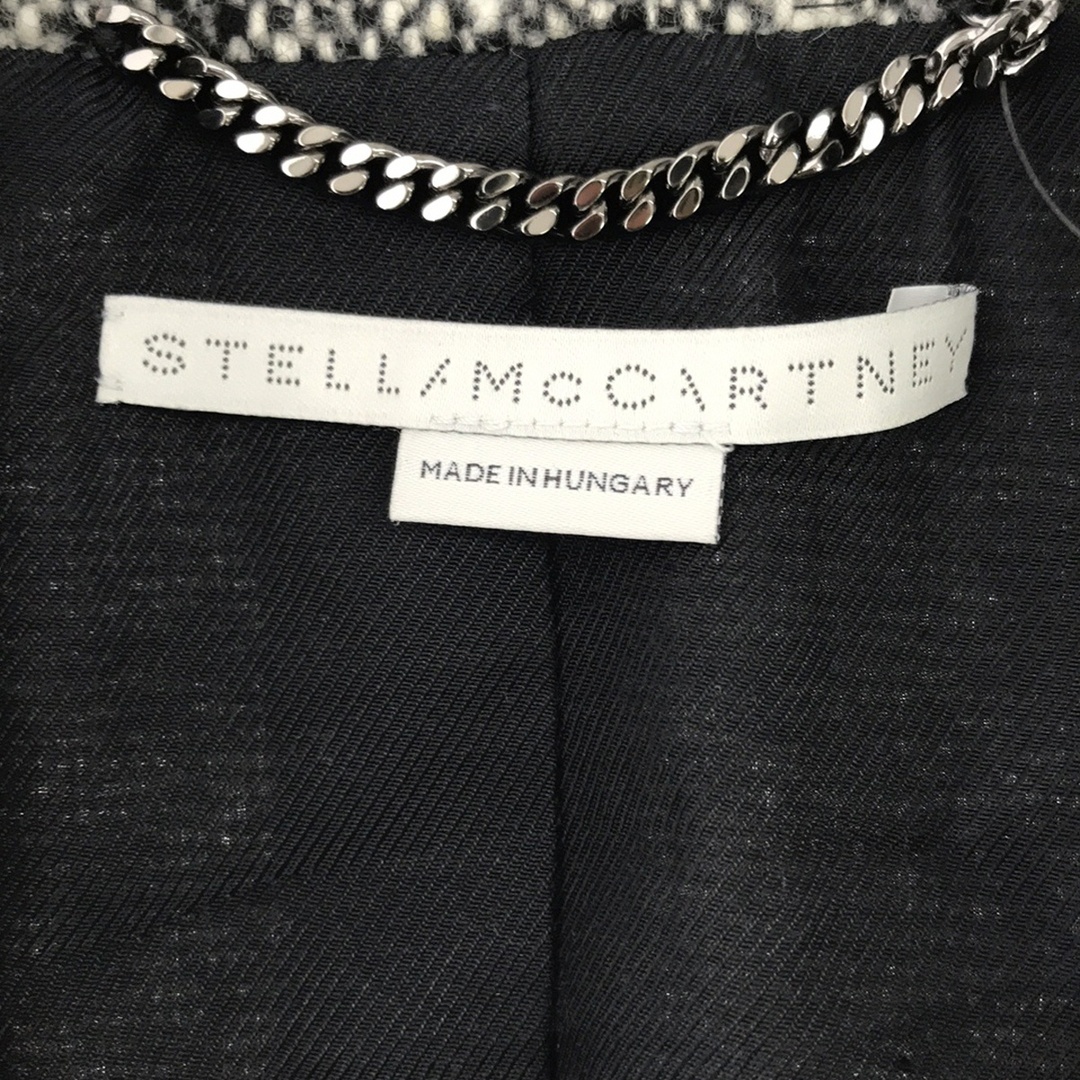 Stella McCartney(ステラマッカートニー)のSTELLA McCARTNEY ステラ マッカートニー 2019 メランジウールボタンレスベルテッドコート グレー系 36 590431 SNB51 レディースのジャケット/アウター(ロングコート)の商品写真