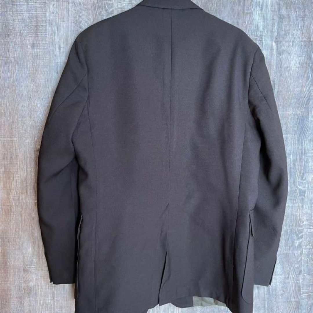 HAGGER ヘイガー　テーラードジャケット　ダークブラウン　サイズ44 メンズのジャケット/アウター(テーラードジャケット)の商品写真