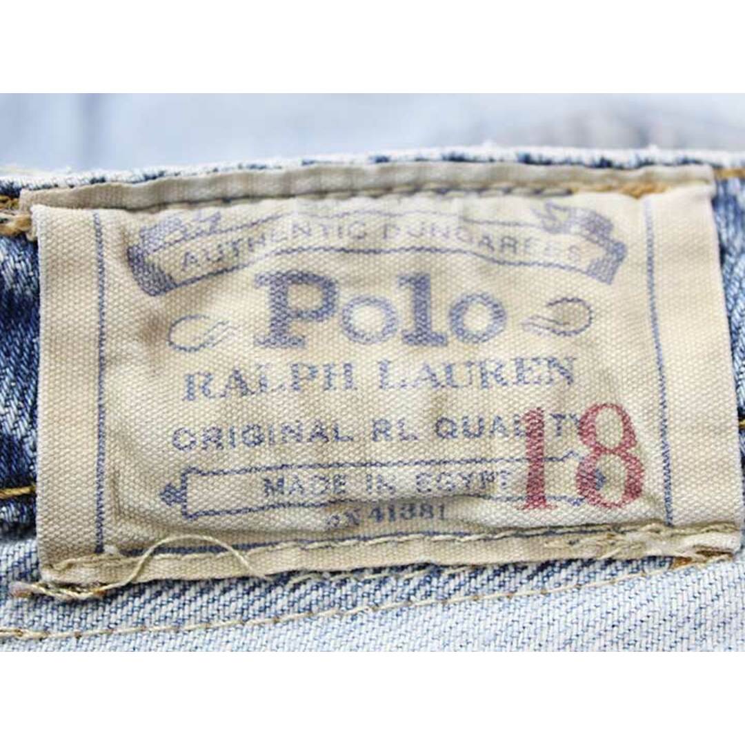 Ralph Lauren(ラルフローレン)の【春夏物 新入荷!】▼ラルフローレン/Ralph Lauren▼170cm  ショートパンツ/ハーフパンツ/半ズボン/短パン 青【中古】 子供 キッズ kids ジュニア 男の子 bottoms 春夏 404042 キッズ/ベビー/マタニティのキッズ服女の子用(90cm~)(パンツ/スパッツ)の商品写真