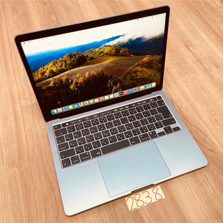 マック(Mac (Apple))のMacBook pro 13インチ 2020 M1 512GB 管理番号2838(ノートPC)