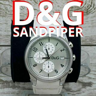 ドルチェアンドガッバーナ(DOLCE&GABBANA)の動作品　ドルチェ＆ガッバーナ　腕時計　ホワイト　メンズレディース　白(腕時計(アナログ))