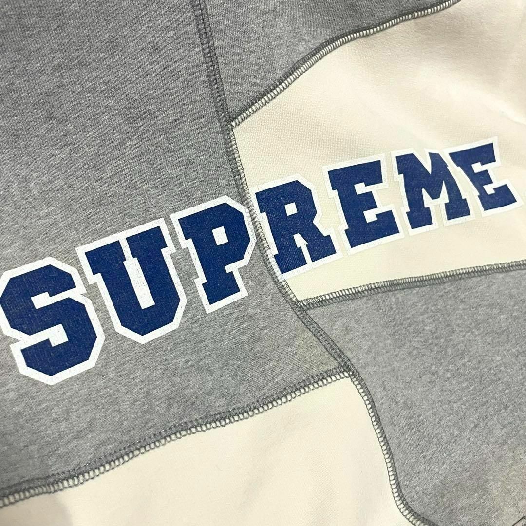 Supreme(シュプリーム)の【美品　希少デザイン】シュプリーム☆ ヴィンテージ加工 パッチワーク パーカー その他のその他(その他)の商品写真