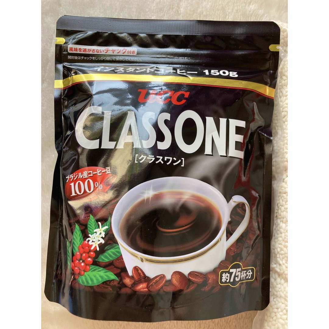 UCC(ユーシーシー)の岐阜ライス飛騨高山もち米1.4kgとＵＣＣクラスワンインスタントコーヒー75杯 食品/飲料/酒の飲料(コーヒー)の商品写真