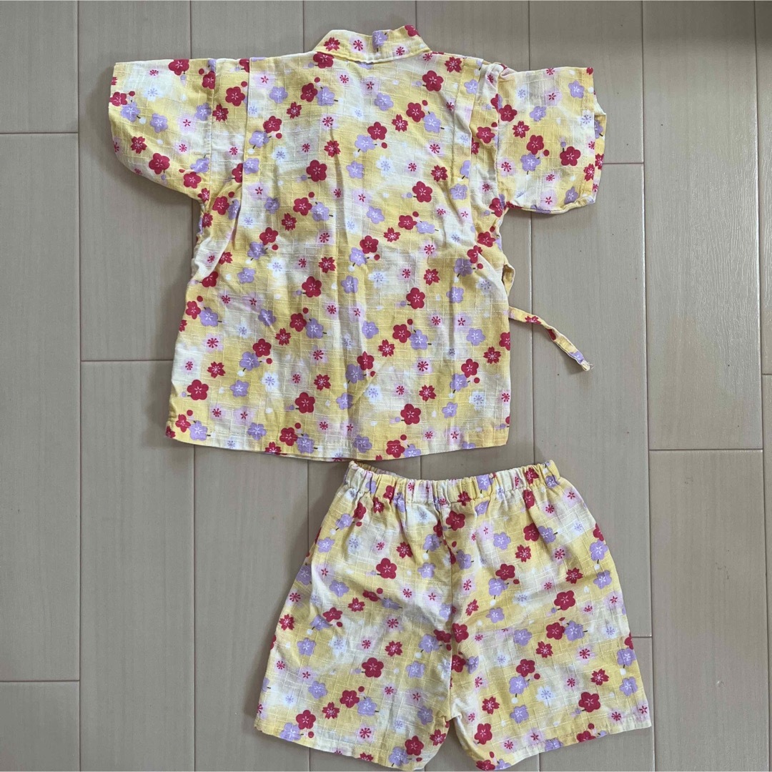 90♡甚平 キッズ/ベビー/マタニティのキッズ服女の子用(90cm~)(甚平/浴衣)の商品写真