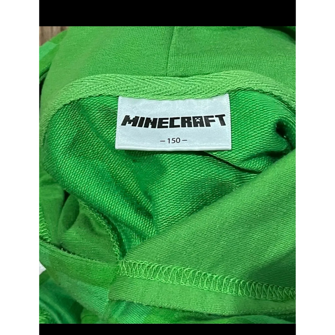 マインクラフト　パーカー　半袖 キッズ/ベビー/マタニティのキッズ服男の子用(90cm~)(その他)の商品写真