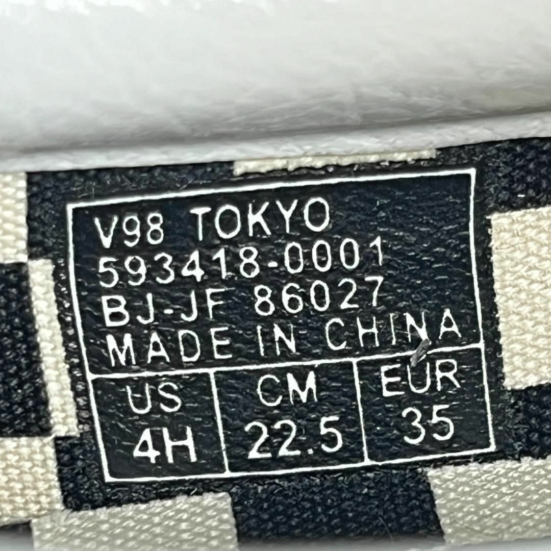 VANS(ヴァンズ)の未使用品 バンズ スリッポン 22.5cm トウキョウ チェッカー ホワイト ♫ レディースの靴/シューズ(スニーカー)の商品写真