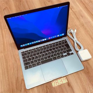 マック(Mac (Apple))のMacBook air 13インチ 2020 M1 フルCTO 管理番号2839(ノートPC)