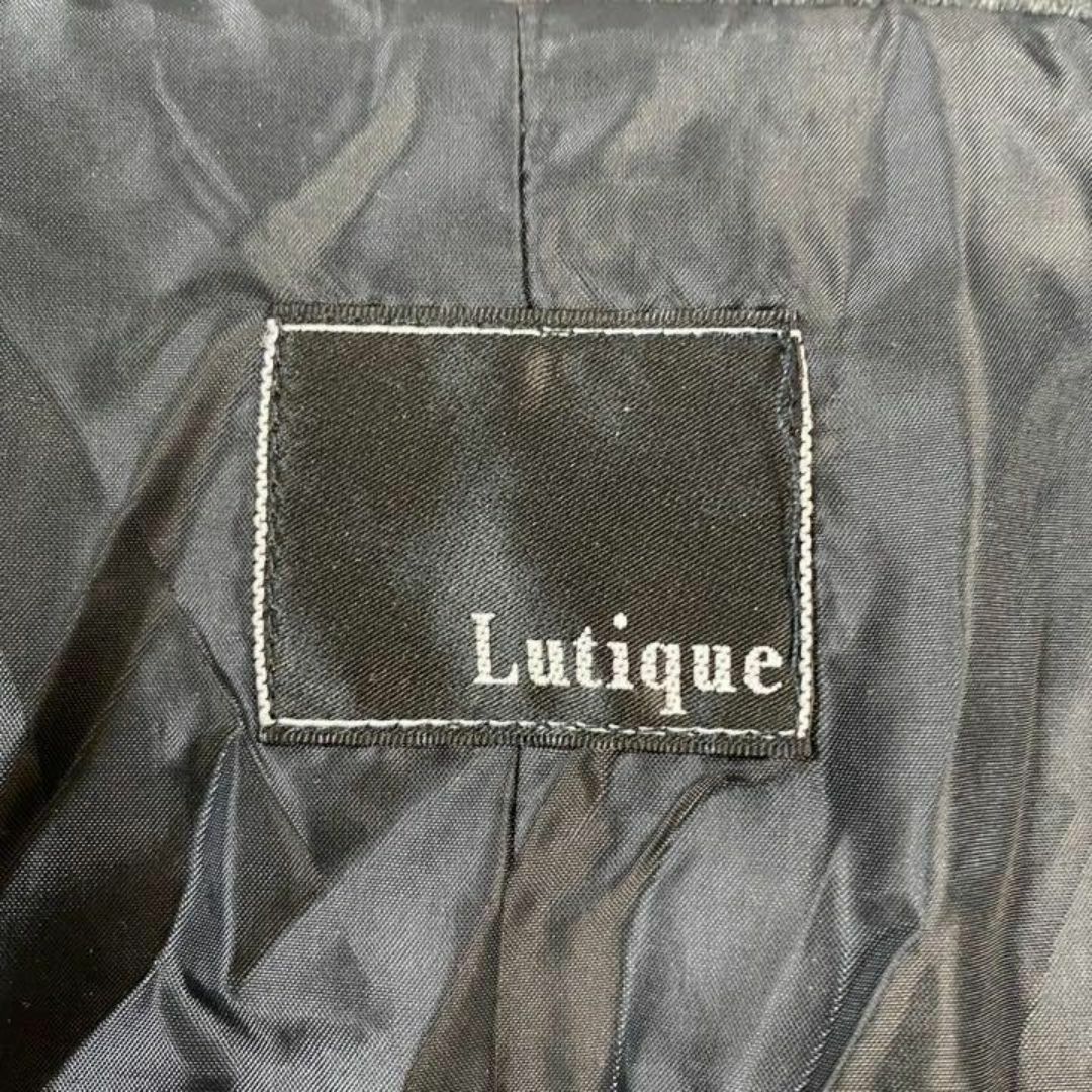 Lutique　アウター　ロングコート　 メンズ　レディース【L】 レディースのジャケット/アウター(チェスターコート)の商品写真