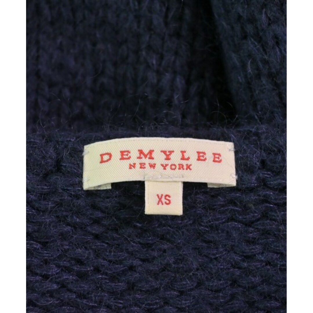 DEMYLEE(デミリー)のDEMYLEE デミリー ニット・セーター XS 紺 【古着】【中古】 レディースのトップス(ニット/セーター)の商品写真