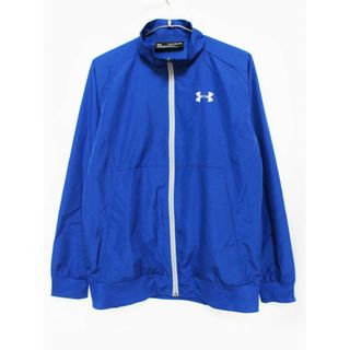 アンダーアーマー(UNDER ARMOUR)の【春夏 新入荷!】[アンダーアーマー/UNDER ARMOUR]160cm ナイロンブルゾン/ナイロンジャンパー/ウィンドブレーカー 青 スポーツ トレーニング【中古】子供服 キッズ kids ジュニア 男の子 春夏秋 otr 504042(ジャケット/上着)