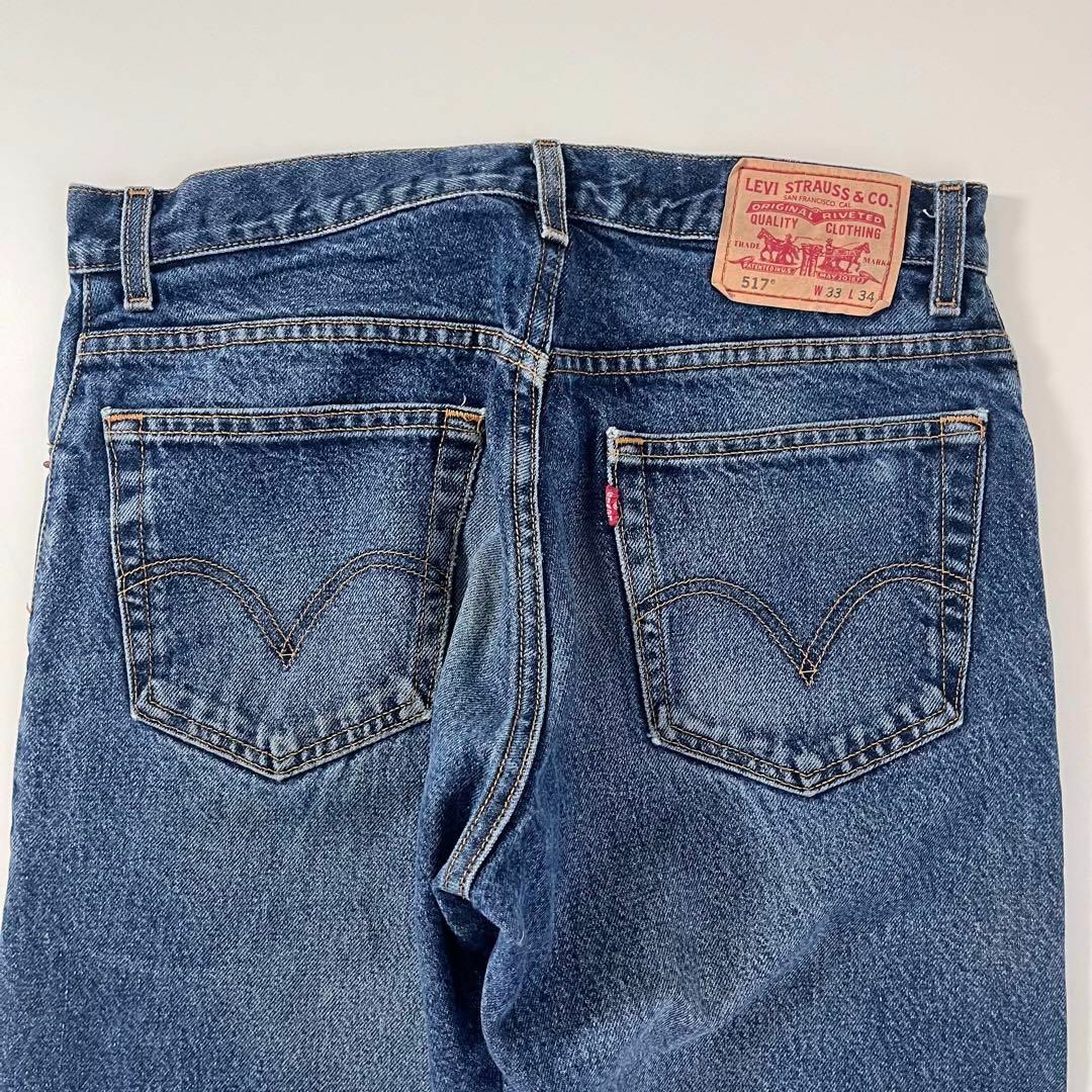 Levi's(リーバイス)の良個体 リーバイス 517 デニム ブーツカット 00s 古着 フレア デニム メンズのパンツ(デニム/ジーンズ)の商品写真