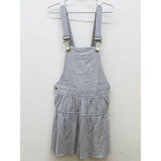 クロエ(Chloe)の【春物 新入荷!】▽クロエ/Chloe▽130cm ジャンパースカート グレー【中古】子供服 キッズ kids 女の子 春秋 onepi 504042(スカート)